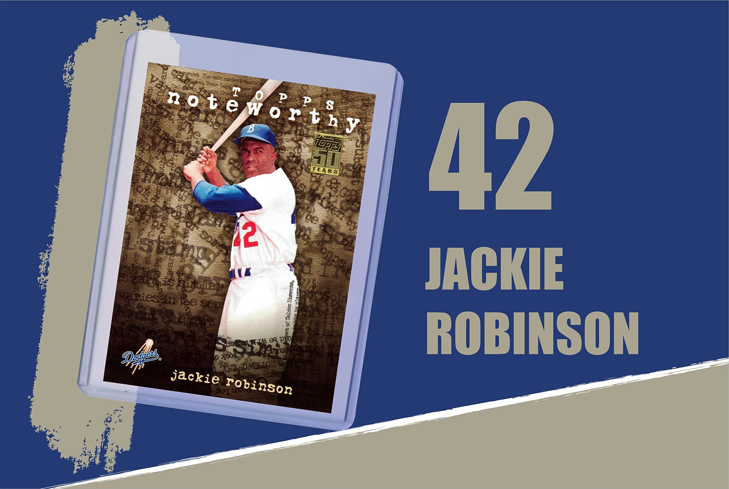 Amazon.co.jp: ジャッキー・ロビンソン ベースボールカード (5